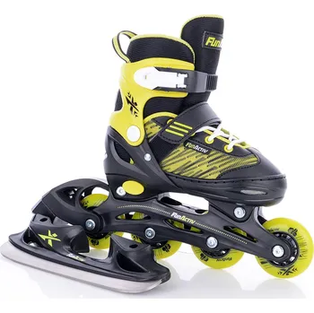 Zimní brusle Brusle dětské 2v1 Tempish FunActiv ORIN DUO black nastavitelné vel.38/41