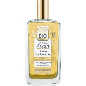 Pleťový olej LÉA NATURE SO BiO étic Arganový suchý olej - 100 ml