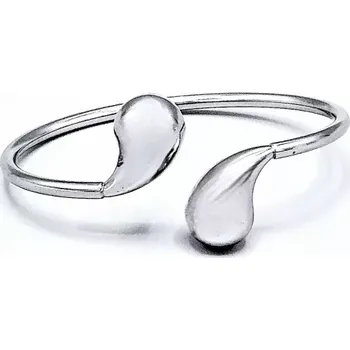 Náramek Ocelový náramek - Obruč dvě kapky