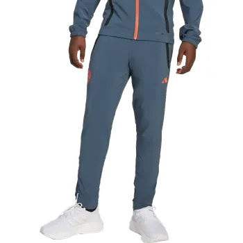 Chlapecké kalhoty Dětské kalhoty Adidas FC Bayern 25/26 Competition Vis Tech Travel šedé