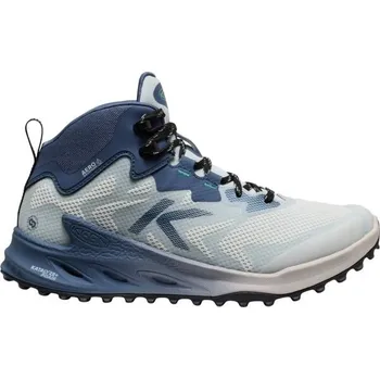Dámská treková obuv Dámská outdoorová obuv Keen ZIONIC NXT MID WP W 10 Modrá, Bílá