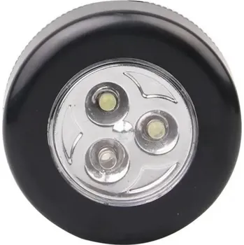 Noční světlo Bezdrátové dotykové noční světlo | lampa světlo - Černý