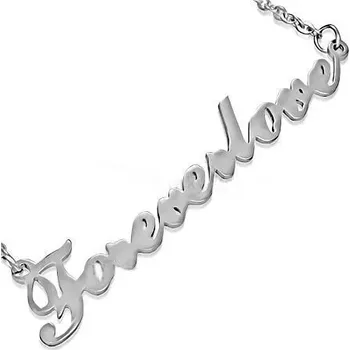 Náhrdelník Náhrdelník ocel "Foreverlove" (Řetízky s nápisy)
