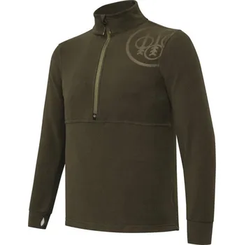 Pánská mikina Beretta Pánská lovecká mikina HP Logo Half Zip Velikost: S Green Moss