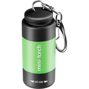 Mini led kapesní svítilna usb nabíjecí | svítilna baterka - Zelený