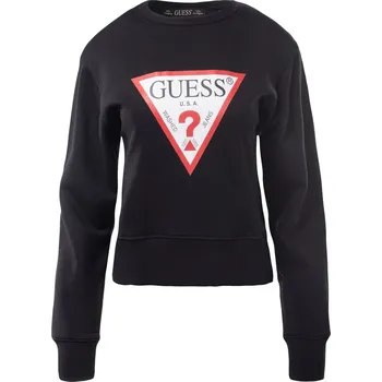 Dámská mikina Dámská Mikina GUESS CN ORIGINAL FLEECE W2YQ16KBA10-JBLK – Černá M