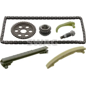 Rozvod motoru Sada rozvodového řetězu SWAG 10 93 7966