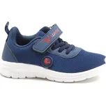 Obutex FL51240-2 NAVY/RED dětská vycházková obuv Velikost: 25