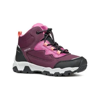 Dámská treková obuv Geox Trekingová obuv J Magnetar G. B Abx J464LB 050FU C7005 M Fialová 25