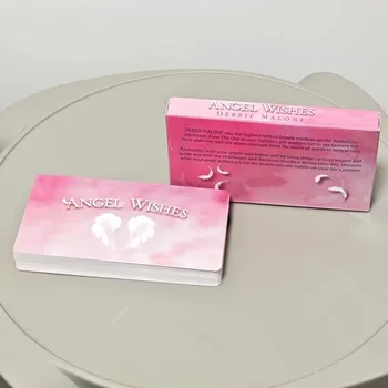 Andělské afirmační karty přání 40 ks v angličtině | andělské karty, afirmační karty