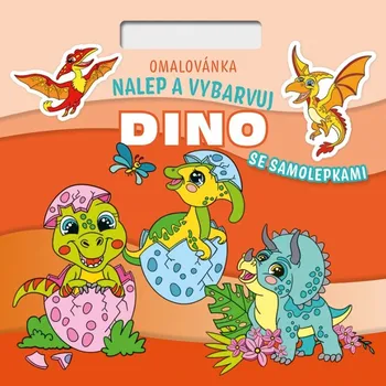 omalovánky Omalovánka Nalepuj a vybarvuj! Dino