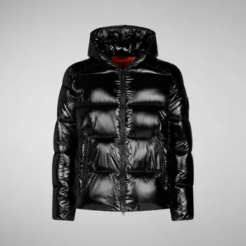 Pánská Zimní prošívaná bunda SAVE THE DUCK EDGARD D31280M-LUCK17-10000 – Černá XL