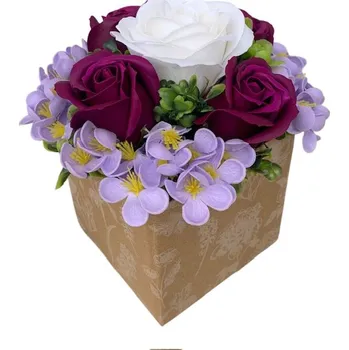 umělá květina made by ANTEROS Mýdlová kytice Hermína II.