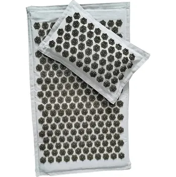 Akupresurní podložka Akupresurní masážní podložka s polštářem | podložka polštář - Sada 2 zlatých dílů