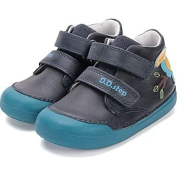 Dětská treková obuv D.D.STEP chlapecká kotníková obuv S066-52304 royal blue 22