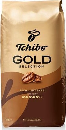 Káva "Gold Selection", pražená, zrnková, 1000 g, TCHIBO 534893
