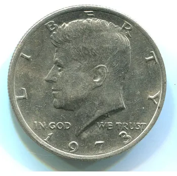 USA. 1/2 dollar 1973. Kennedy.