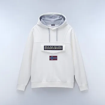 Pánská mikina Pánská Mikina NAPAPIJRI BURGEE WINT 3 NP0A4I9B2061 – Bílá XL