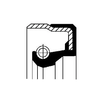 Těsnicí kroužek hřídele, náboj kola CORTECO 01018219B