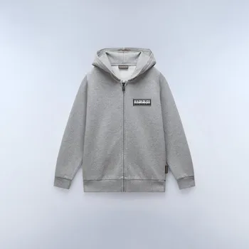 Chlapecká mikina Dětská Mikina NAPAPIJRI K B-CHAMOIS NP0A4HY51601 – Šedá 140