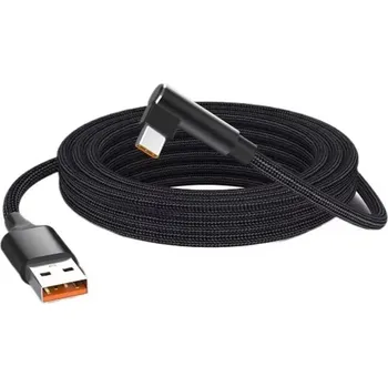 Datový kabel Rychlonabíjecí usb typu "C" kabel 6a | kabel, příslušenství - černý , 2m