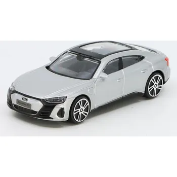 autíčko Audi GT RS E-Tron 1:43 stříbrná Audi RS E-Tron - kovový model auta 1/43