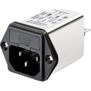 Schaffner FN 9260-4-06, FN 9260-4-06 síťový filtr, 250 V/AC, 4 A, 1 mH