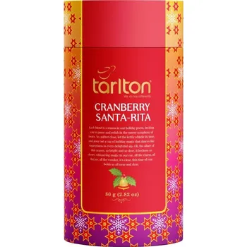 TARLTON Christmas Cranberry Santa-Rita papír 80g