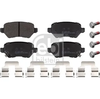 Brzdový systém Sada brzdových destiček, kotoučová brzda FEBI BILSTEIN 16512