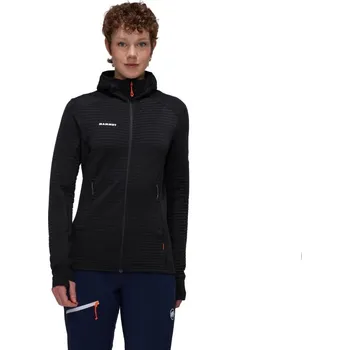 Dámská mikina Mammut Taiss Light ML Hooded Jacket Wmn 1014-04540-0001 - black M