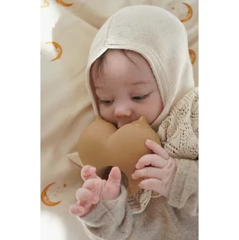 Dětské kousátko Konges Sløjd BABS TEETHER KS1663 béžová 80X, vel. ONE SIZE