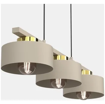 Závěsná světelná lišta MARTI III béžovo-zlatá