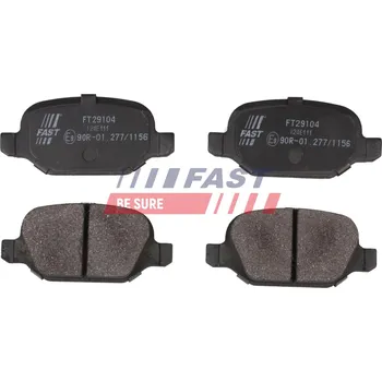 Brzdová destička Sada brzdových destiček, kotoučová brzda FAST FT29104