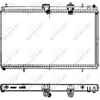 Chladič motoru Chladič, chlazení motoru NRF 50442