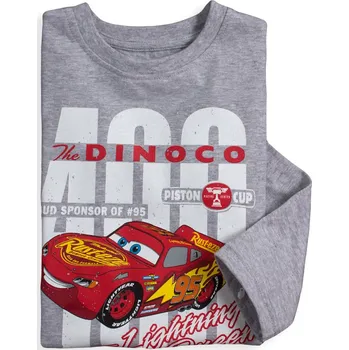 Chlapecké tričko Chlapecké tričko DISNEY CARS DINOCO šedé Velikost: 128