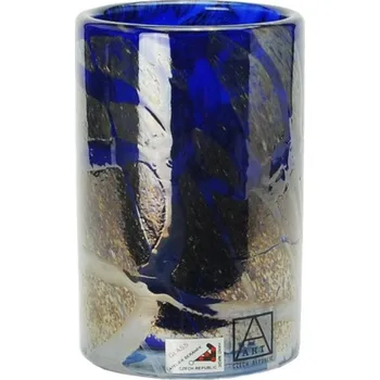 Váza Beránek Skleněná designová váza Beránek z hutního skla 12 cm 8 cm