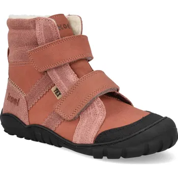Dívčí zimní obuv Barefoot zimní boty Koel - Milo 3.0 Hydro WP Blossom růžové Velikost: 30