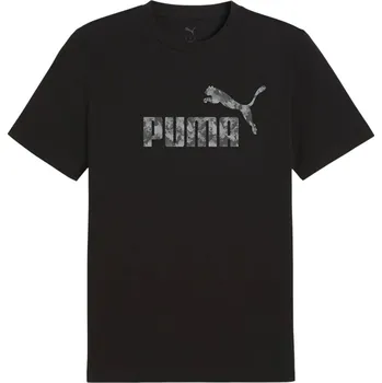 Dámské oblečení Puma ESS CAMO Tee PUMA Black 689368 01 M Velikost: L