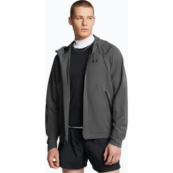 Pánská větrovka Pánská tréninková bunda Under Armour Unstoppable LC Castlerock/Black