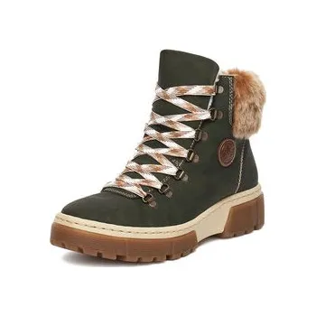 Dámská zimní obuv Kotníková obuv Rieker CEO-X8647-54 Zelená 39