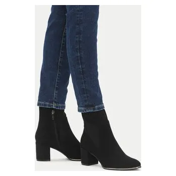 Dámské kozačky Polokozačky JENNY CEO-CD24-242H-1 Černá 36