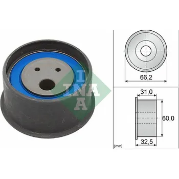 Motor automobilu Napínací kladka, ozubený řemen INA 531 0193 20