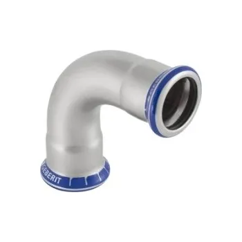 Vodovodní potrubí Geberit MAPRESS koleno 90°, DN12, lisovací, voda, nerez ocel