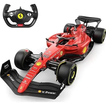 RC model auta CMJ Ferrari F1-75 1:12, licence F1 Leclerc & Sainz