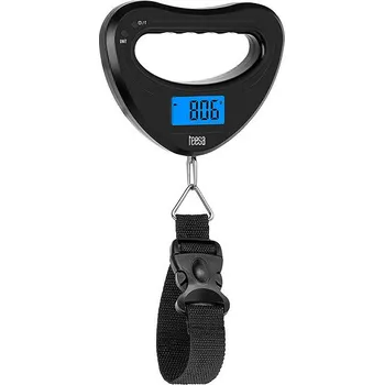 Příslušenství k zavazadlu Teesa TSA0806 Digitální závěsná váha na zavazadla 40 kg/10 g, černá