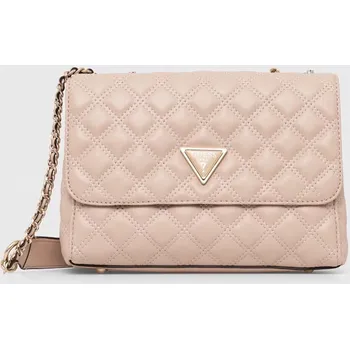 Kabelka Guess GIULLY růžová barva, HWQG87 48200 HWQG87.48200 03X, vel. ONE SIZE