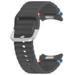 Sportovní řemínek Samsung / vel. S/M / silikon / šedá