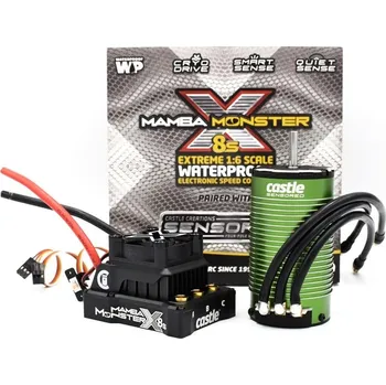 RC náhradní díl Castle Creations Castle motor 1717 1650ot/V senzored, reg. Mamba Monster X 8S