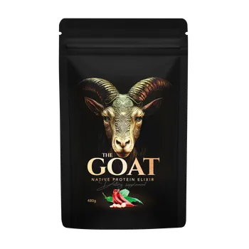 Protein RAW'S GOAT (nativní kozí protein) – 480g Červený banán