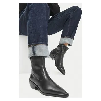 Dámská zimní obuv Gino Rossi Kovbojská obuv CEO-LARA-121995 Černá 36